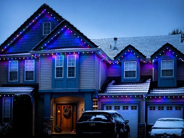 Christmas permanent lights